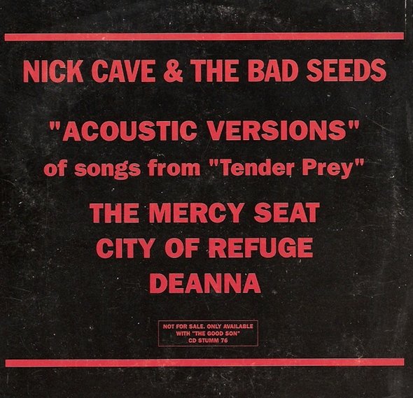 Acoustic Versions of Songs From "Tender Prey"