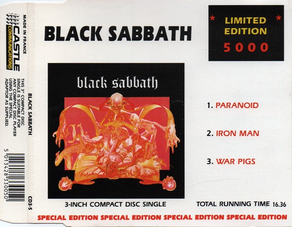 Black Sabbath (Special 3" Edition)
