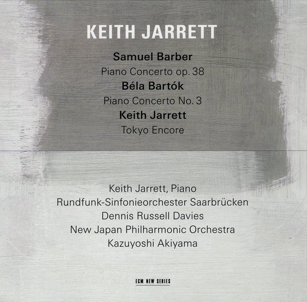 Samuel Barber, Béla Bartok, Keith Jarrett
