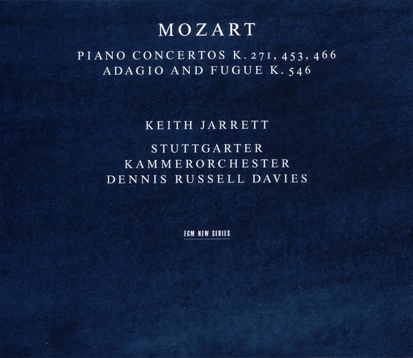 W.A. Mozart, Piano Concertos K.271, 453, 466, Adagio and Fugue K.546